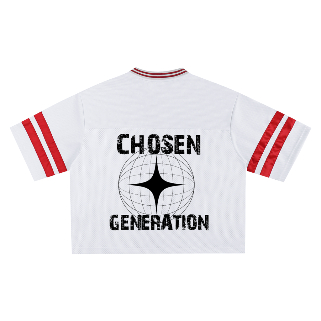 Chosen Generation Football Jersey — White